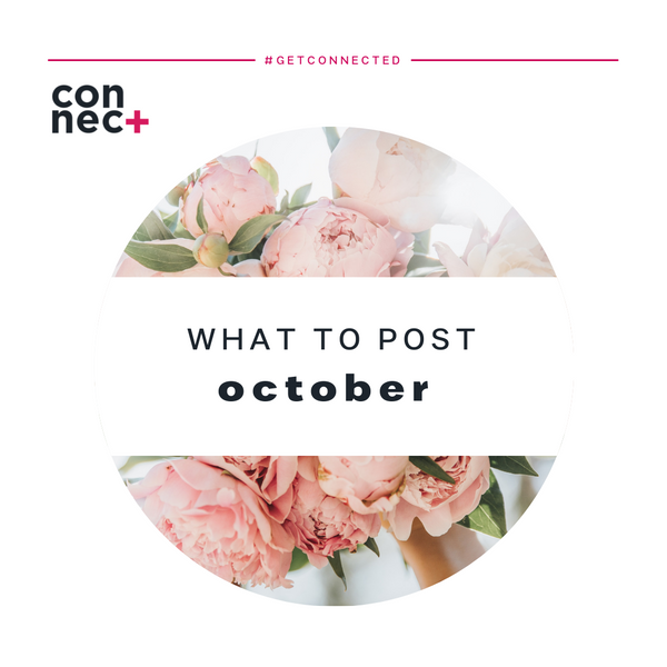 Ideas For Your October Content Calendar Connect Plus