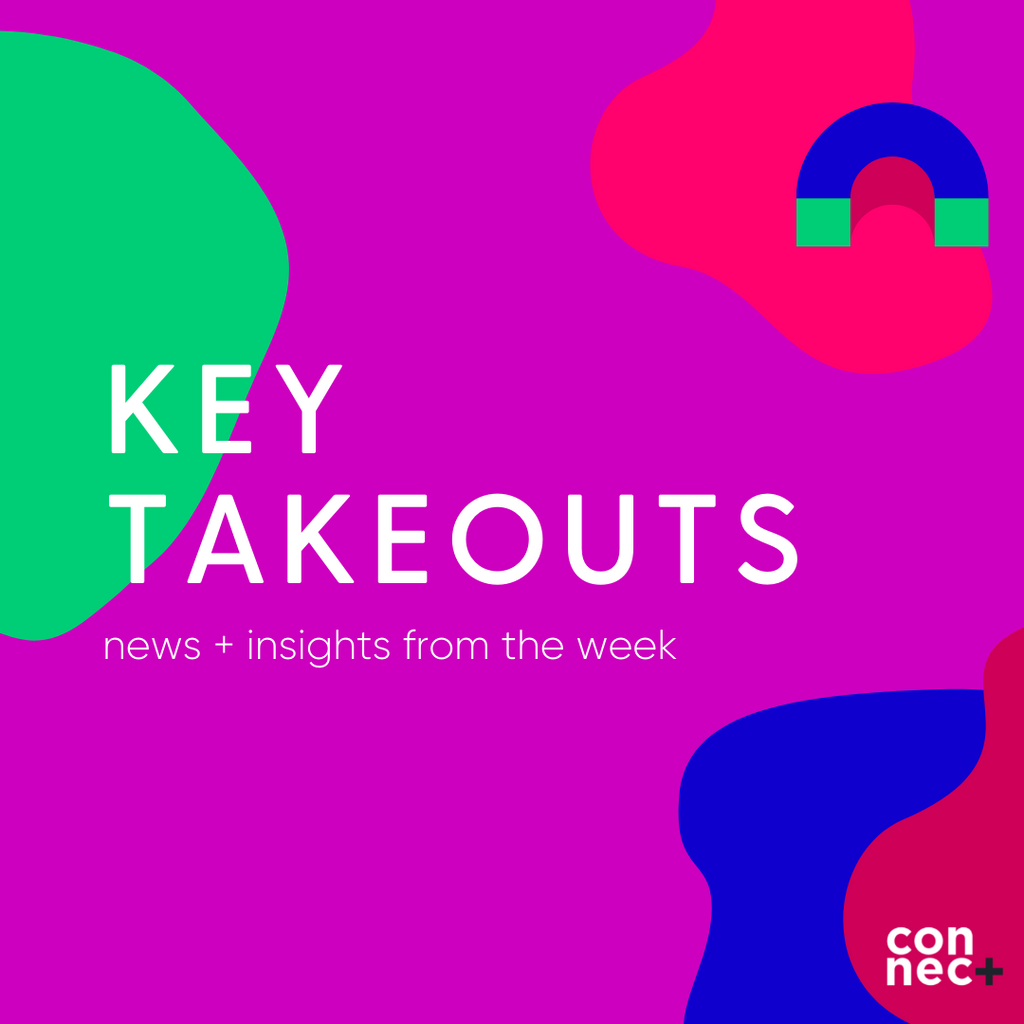 Key Takeout's for the Week - 6 June